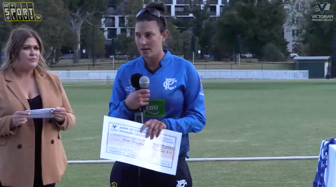 Women's 2019 Premier Firsts T20 Trophy - PRESENTATIONS