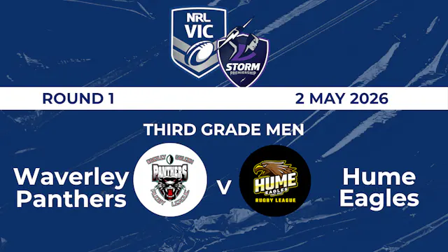 H2 2026 R1 TGM Waverley Panthers V Hu...