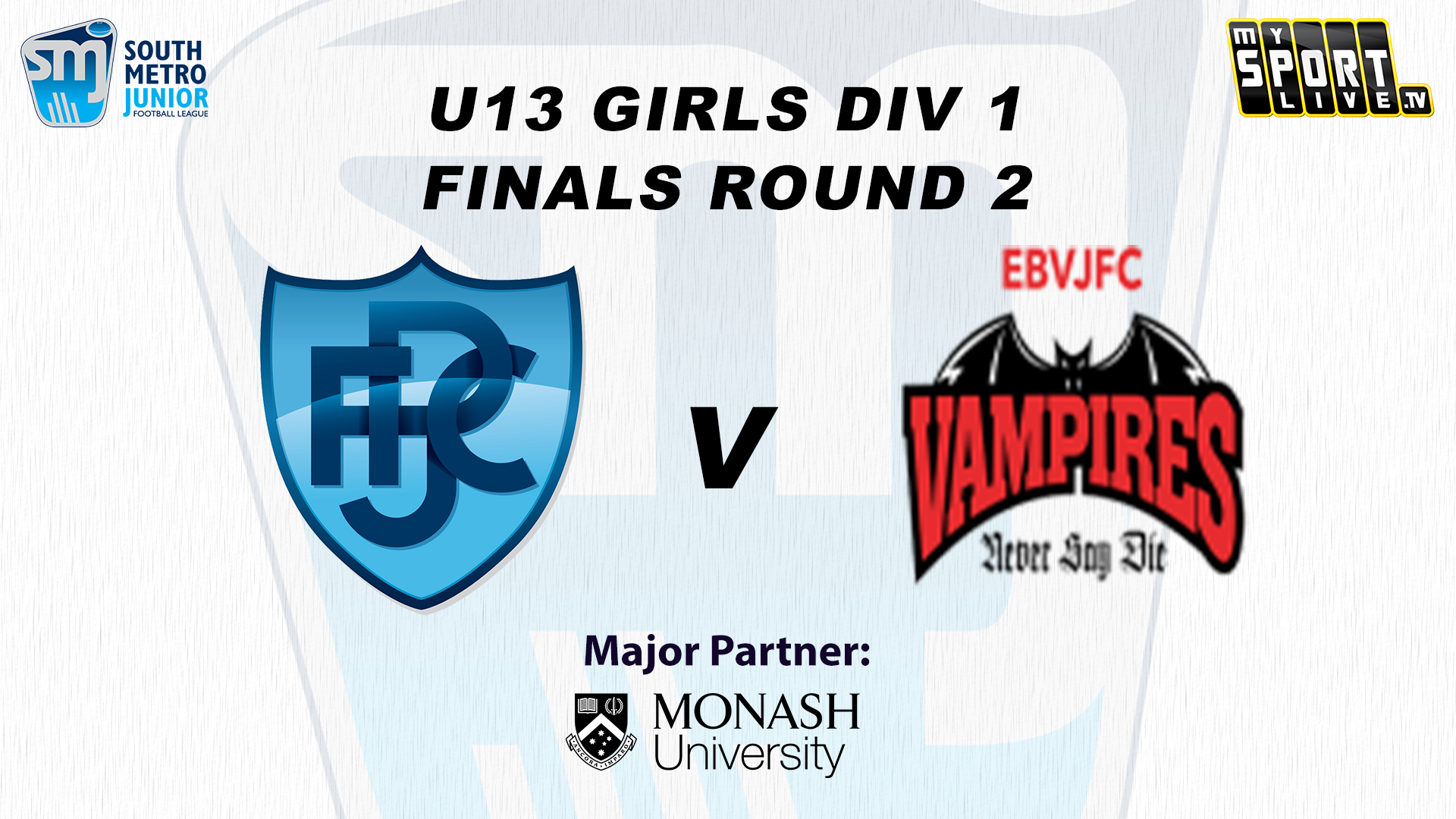 U13 Girls Div 1 Finals RD2 Prahran vs. E Brighton Vampires