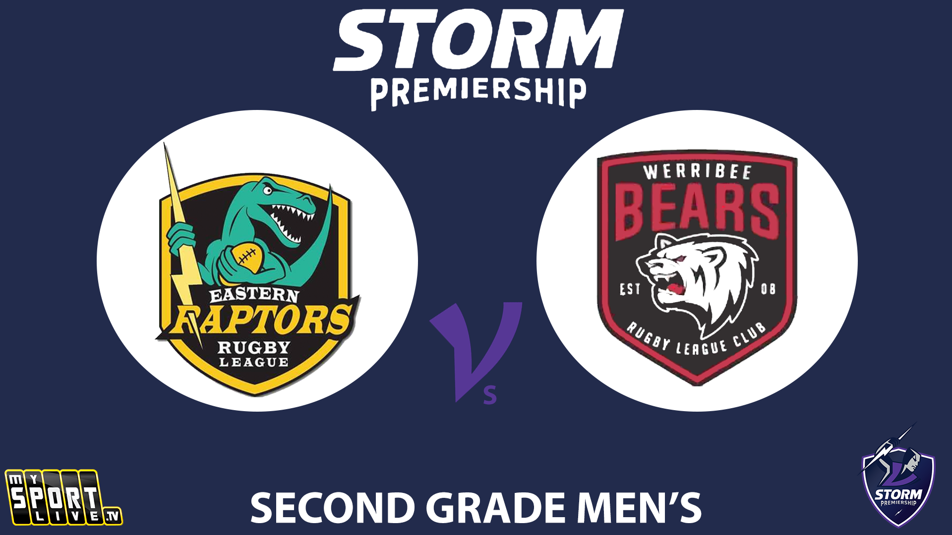 H2 2025 RD5 Second Grade Men - Eastern Raptors vs. Werribee Bears