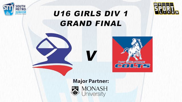 U16 Girls Div 1 Grand Final - East Ma...