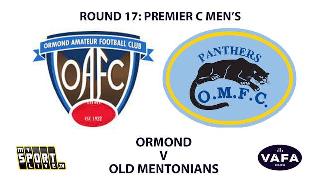 2022 RD17 PREM C Ormond vs. Old Mento...