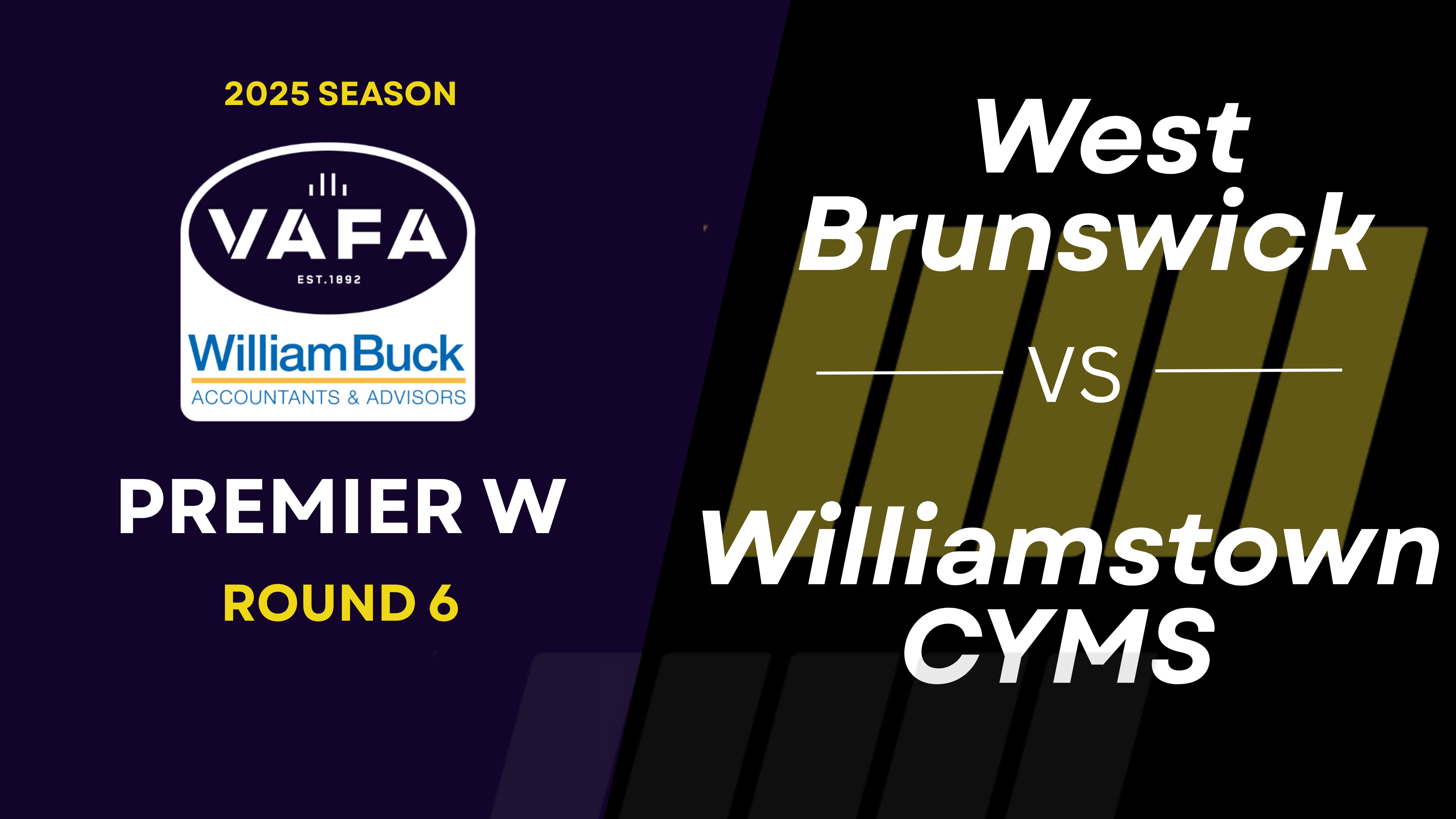 RD6 PREM W West Brunswick vs. Williamstown CYMS25023