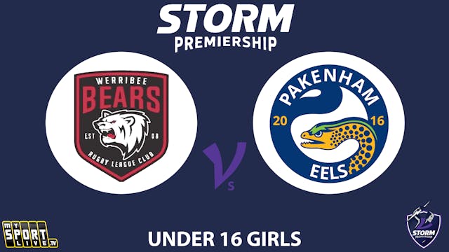 H2 2025 Under 16s Girls Werribee Bear...