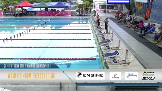 SATURDAY AM SESSION 2016 Victorian Open Swimming Championships