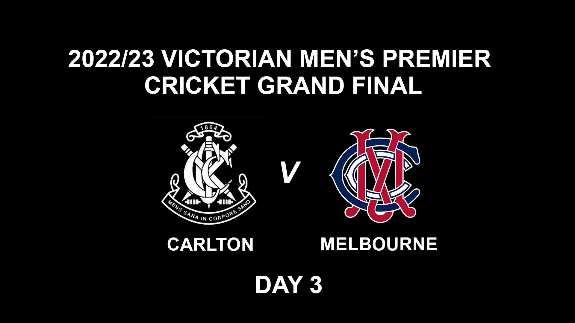 2022/23 Victorian Men's Premier Cricket Grand Final - Day 3 Highlights