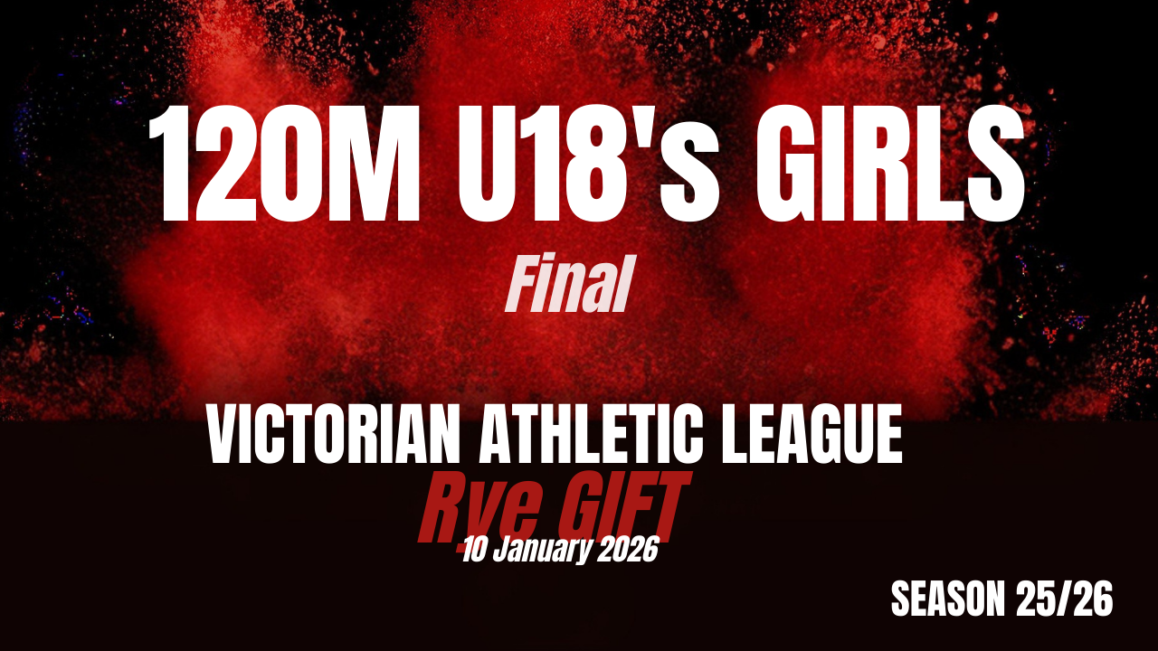 Rye Gift 120M U18 Girls Finals