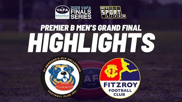 2023 VAFA PREM B GF Highlights