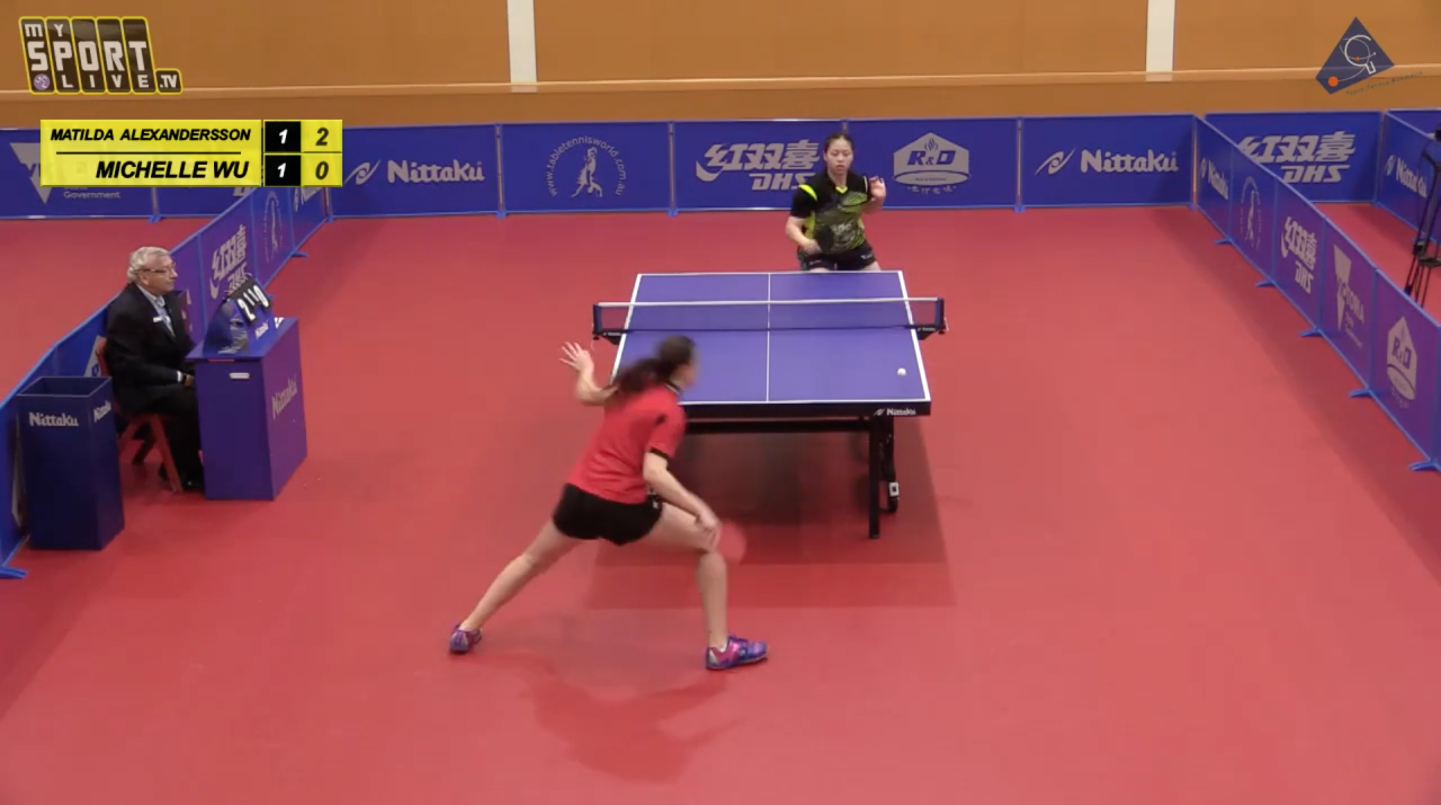 SAT - TABLE 2: Women's & Men's Under 21 Singles Finals