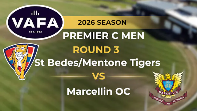 VAFA 2026 R3 PREM C Men’s St BedesMen...