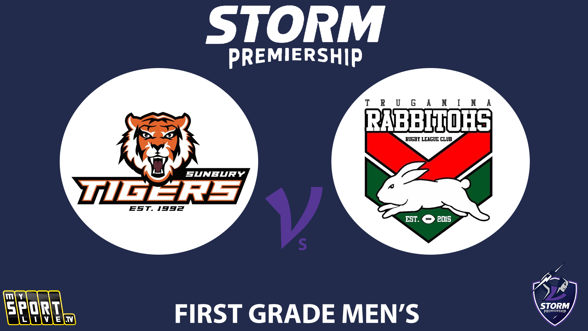 H2 2024 R6 First Grade Men's: Sunbury Tigers v Truganina Rabbitohs