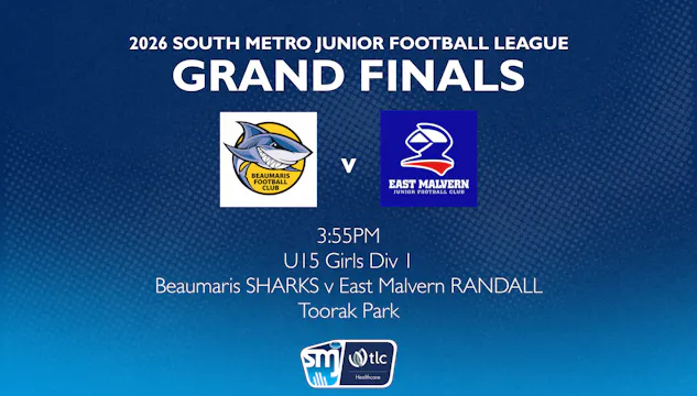 SMJFL GF: U15 Girls Div 1  - Beaumari...