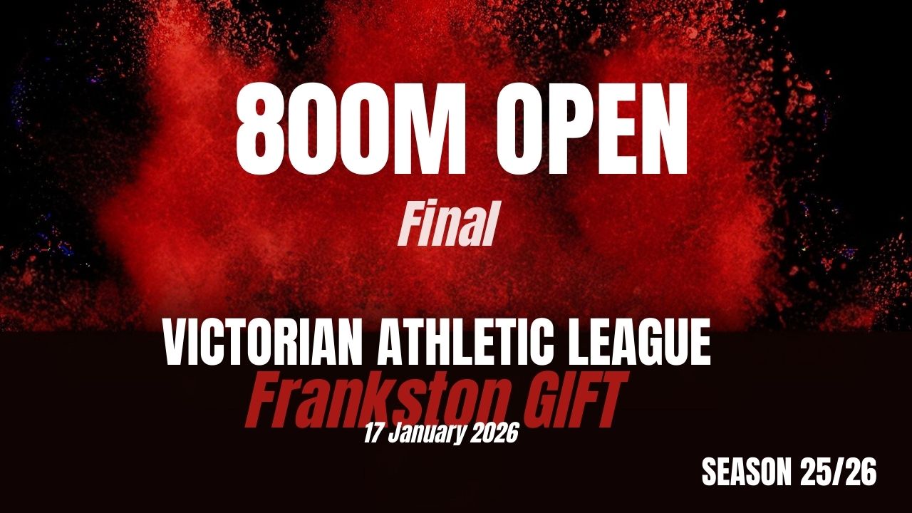 Frankston Gift - 800m Open - Final