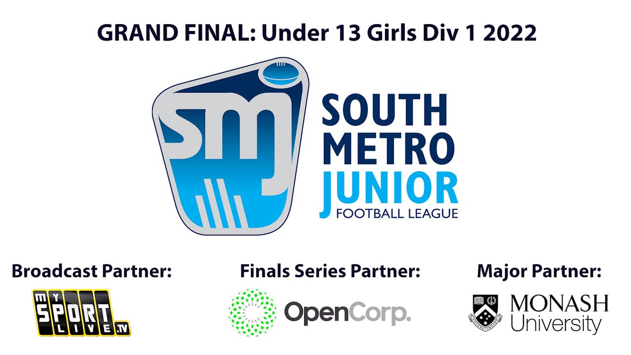 GF: Under 13 Girls Div 1 2022