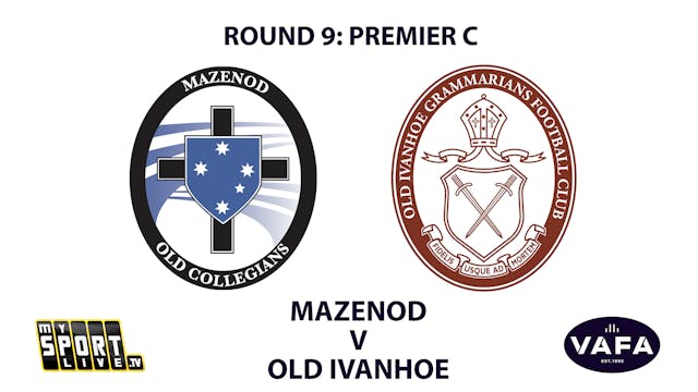 2022 RD9 PREM C Mazenod vs. Old Ivanhoe