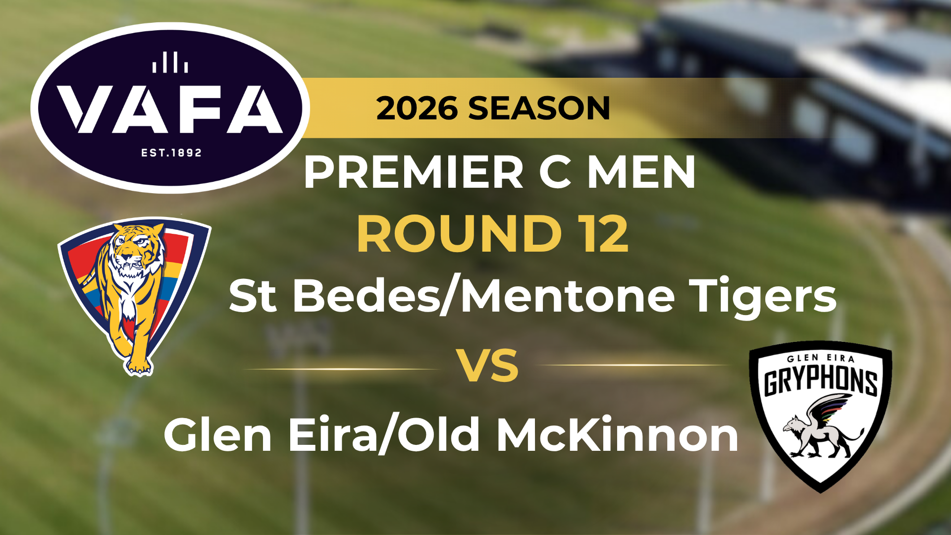 VAFA 2026 R12 PREM C Men's SBMT V Glen Eira