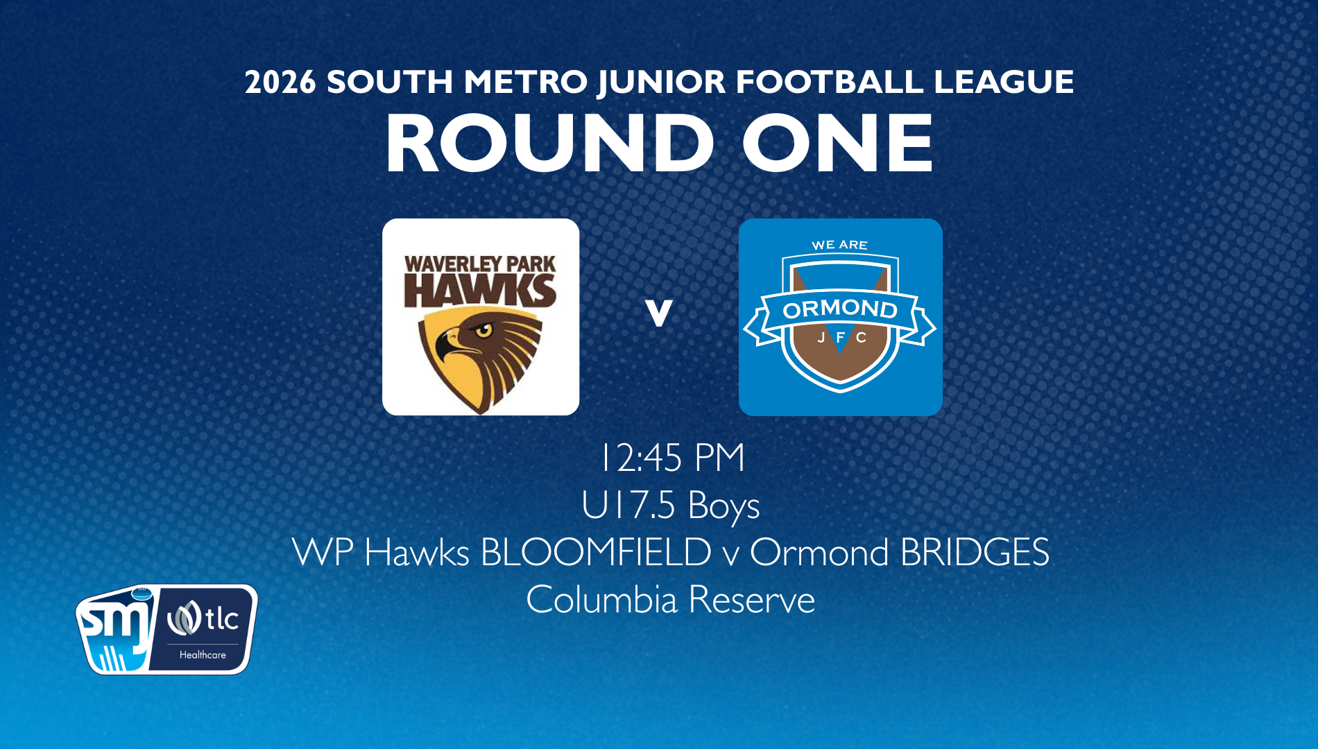 SMJFL RD1 - WP Hawks v Ormond