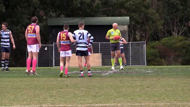 2022 RD5 PREM C Old Geelong vs. Marce...