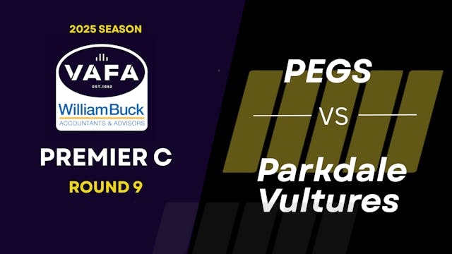 RD9 PREM C PEGS  vs.Parkdale Vultures...