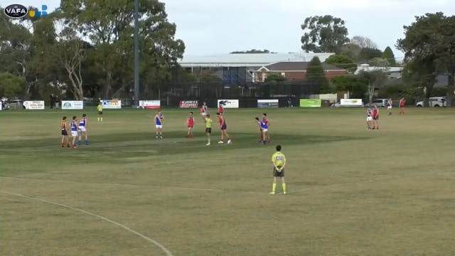 2019 RD4 PREM B Parkdale Vultures vs....