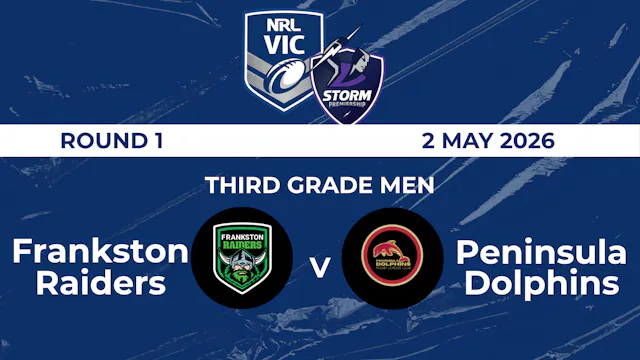R1 - TGM - Frankston Raiders v Penins...