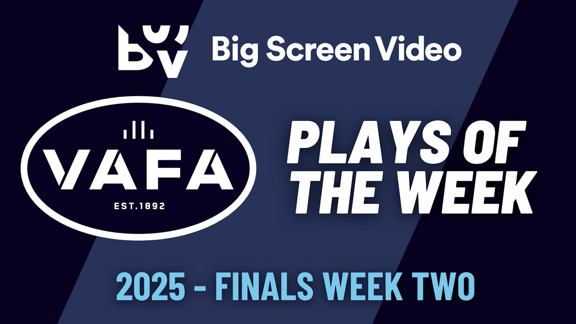 2025 VAFA Finals Week 2 Highlights