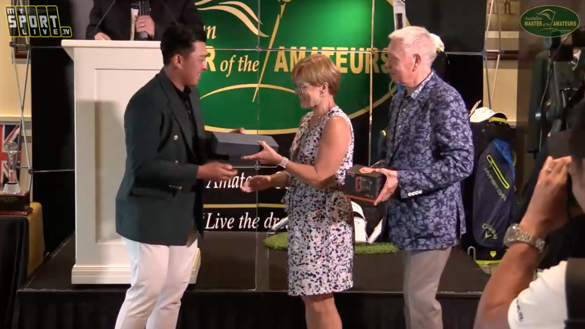 Presentations: 2019 Australian Master of the Amateurs