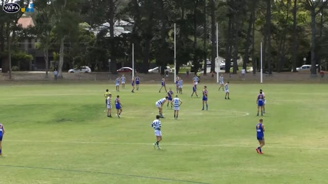 2019 RD1 PREM B Beaumaris vs. Old Gee...