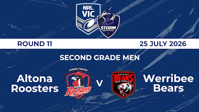NRL R11: SGM - Altona Roosters v Werr...