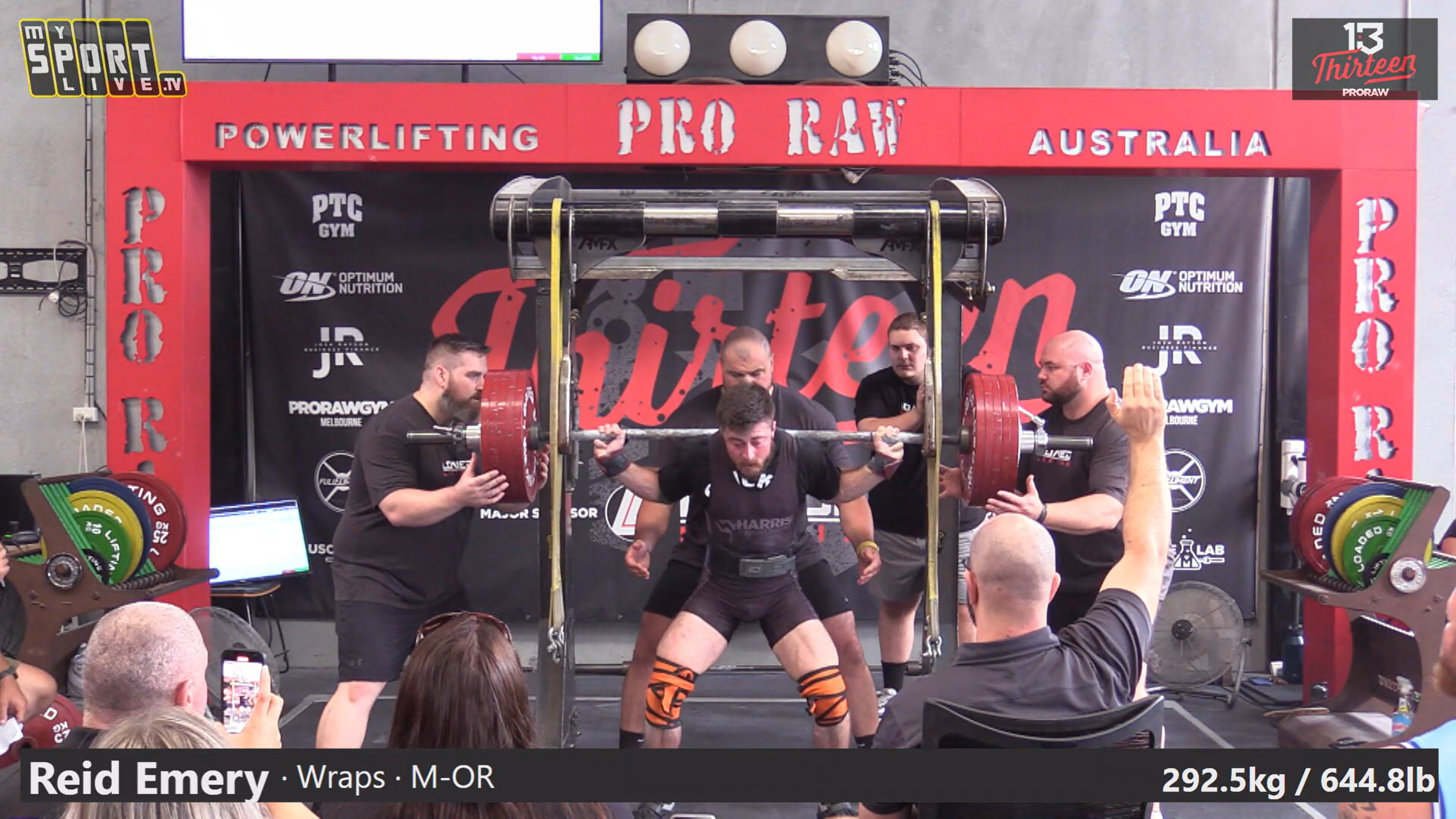 ProRaw 13 - Reid Emery Total 755kg / 1664.5lb Lift