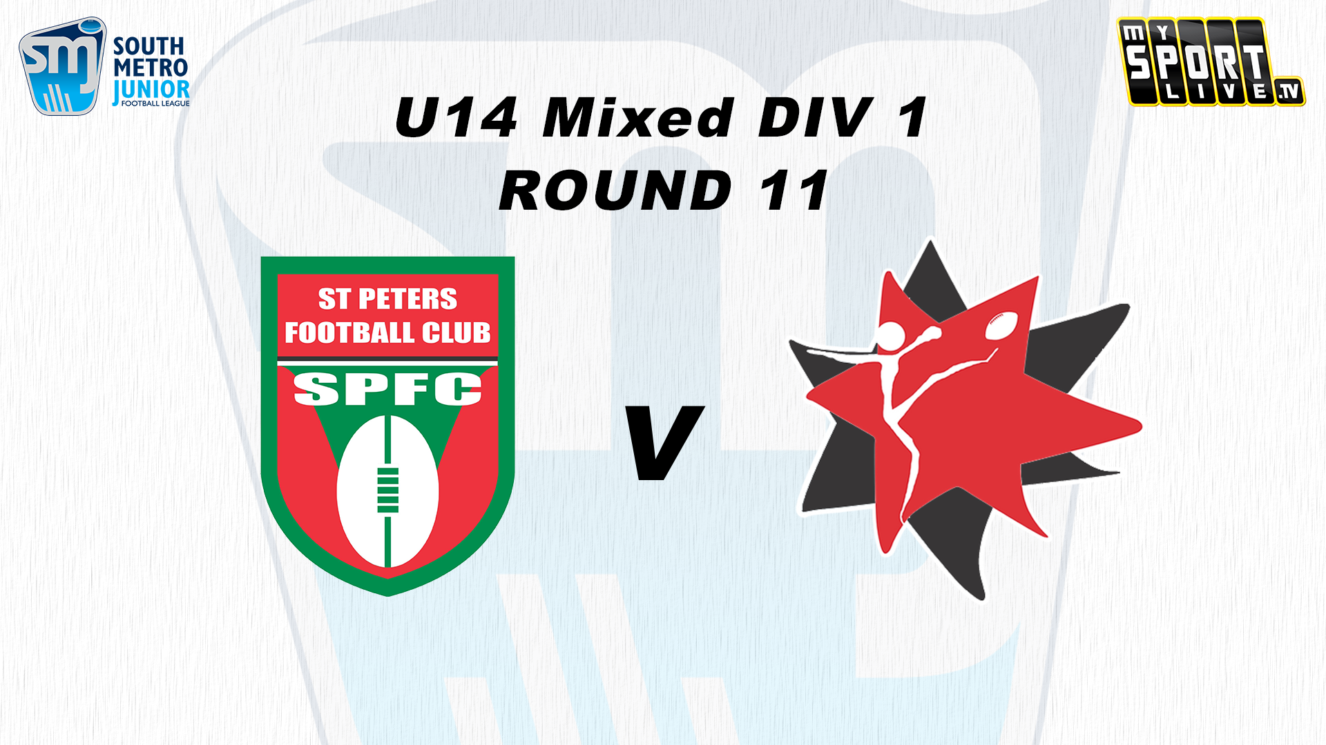 2025 SMJFL RD11 U14 Mixed Div 1 St Peters/Murrumbeena vs. AJAX 