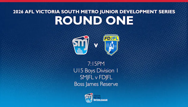 Round 1 - U15 Boys Div 1 - SMJFL v FDJFL