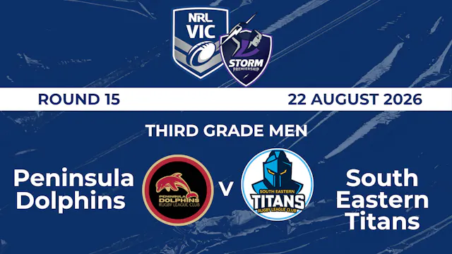 NRL R15: TGM - Peninsula Dolphins v S...