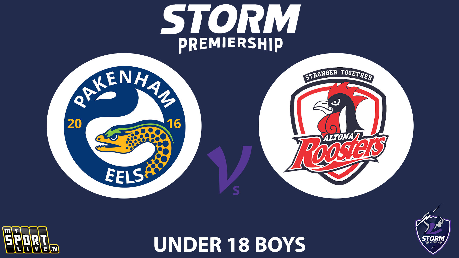 H1 2025 Under 18s Boys Pakenham Eels vs.Altona Roosters
