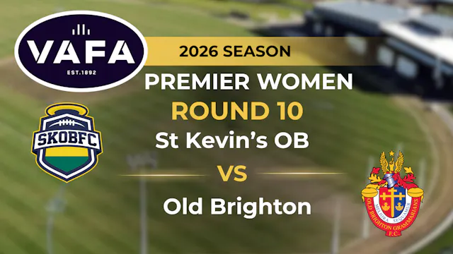 VAFA 2026 R10 PREM Women's St. Kevin'...