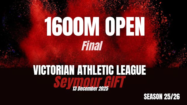 Seymour Gift - 1600m Open - Final