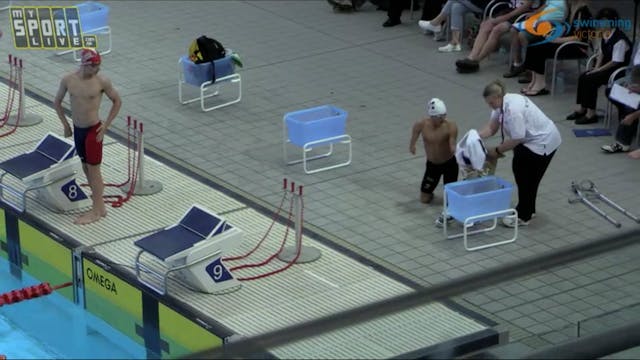 Ahmed Kelly - Men's 100M Breaststroke MC