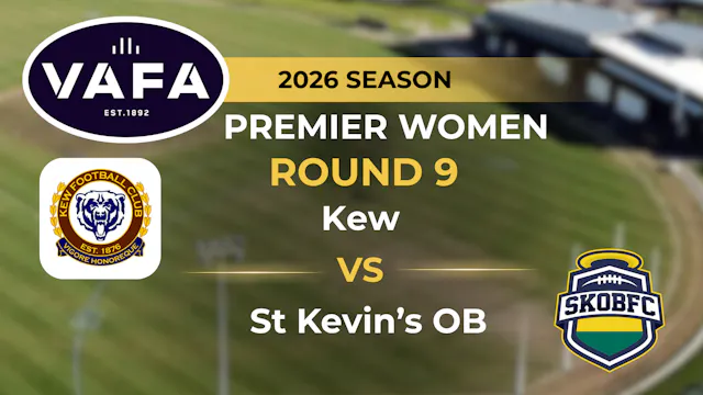 VAFA 2026 R9 PREM Women's Kew V St. K...