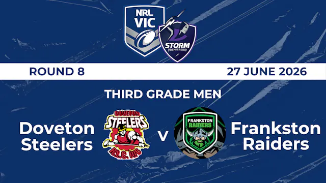 H2 2026 R8 Third Grade Men - Doveton ...
