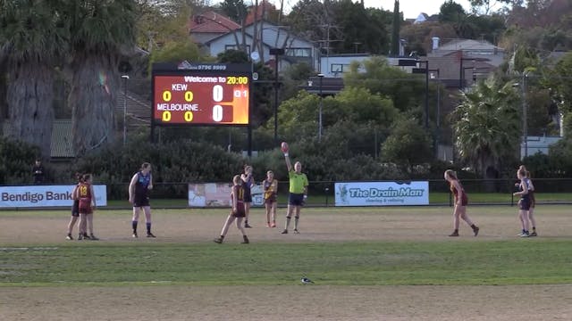 2022 RD9 PREM W Kew FC vs. Melbourne ...