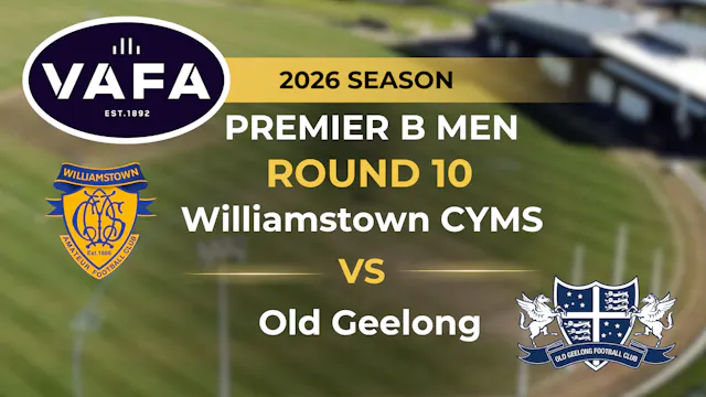 VAFA 2026 R10 PREM B Men's Williamsto...