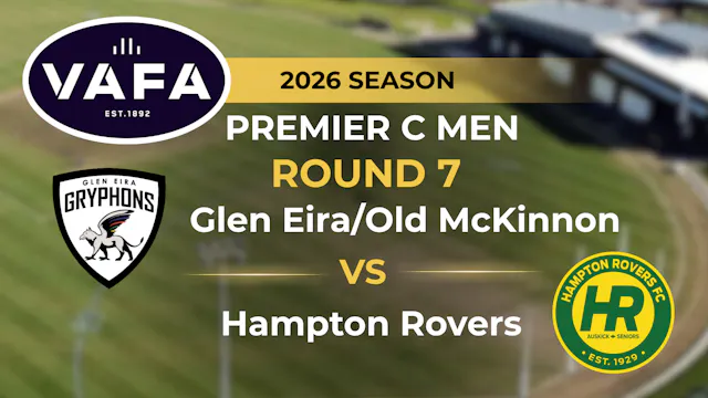 VAFA 2026 R7 PREM C Men's Glen Eira V...