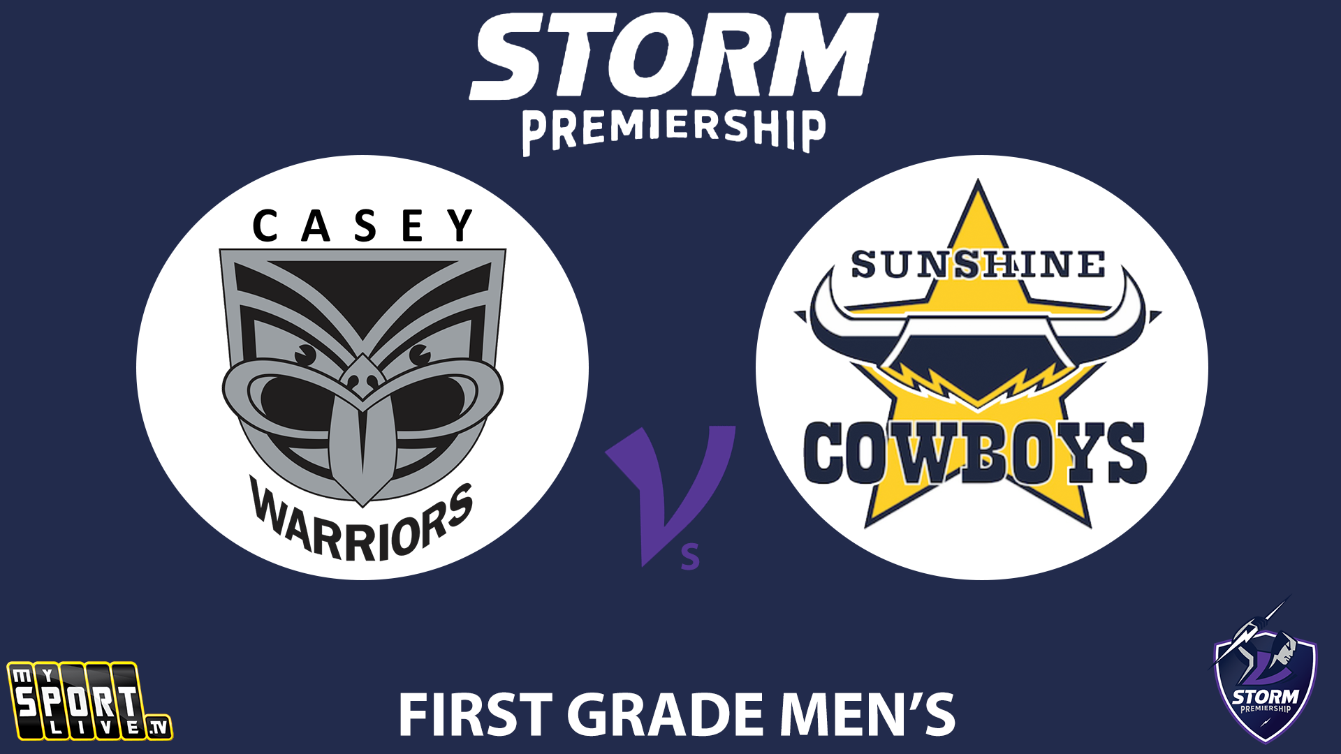 H2 2024 RD1 First Grade Men’s: Casey Warriors vs Sunshine Cowboys