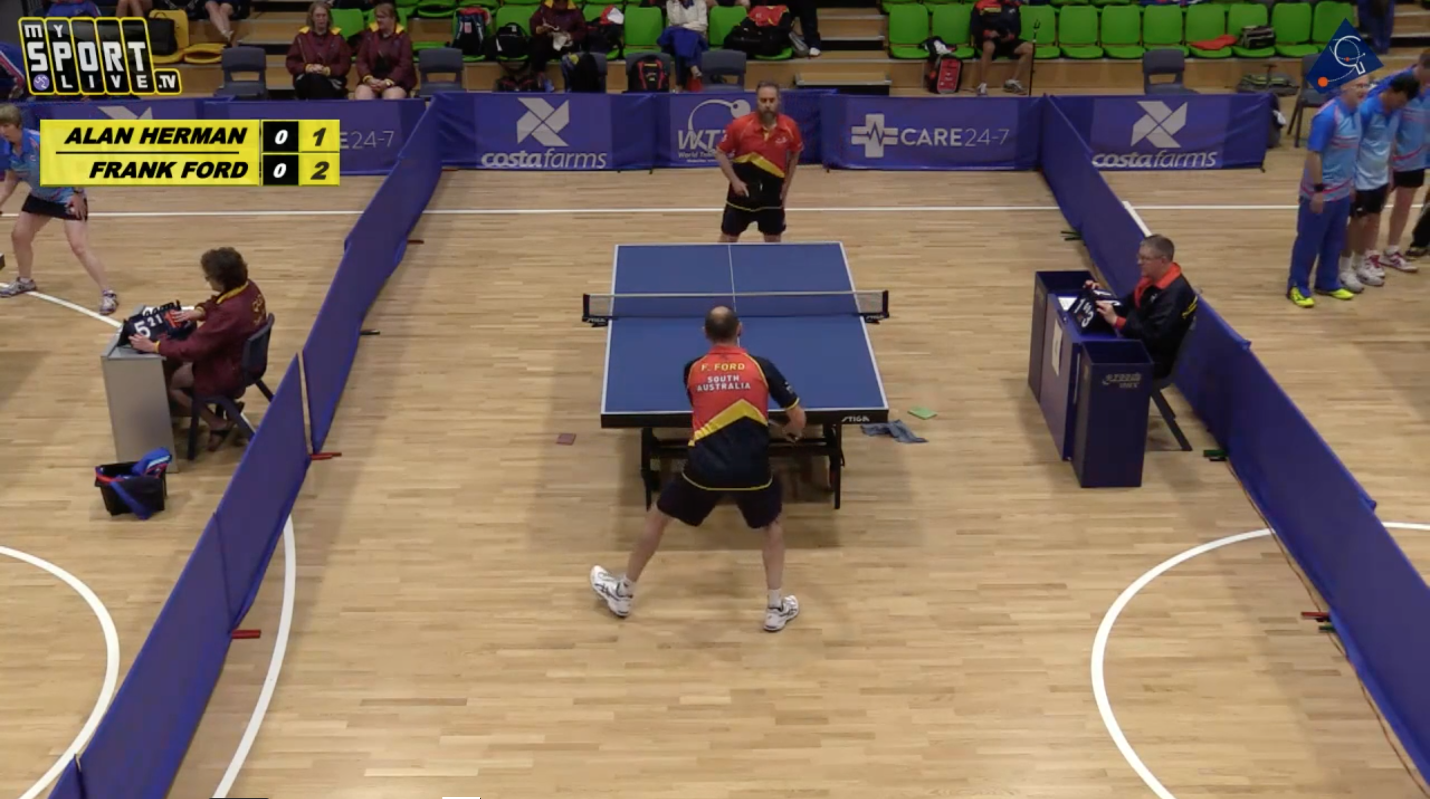 Table 2 - WED: 2019 Australian Veterans TT Championships