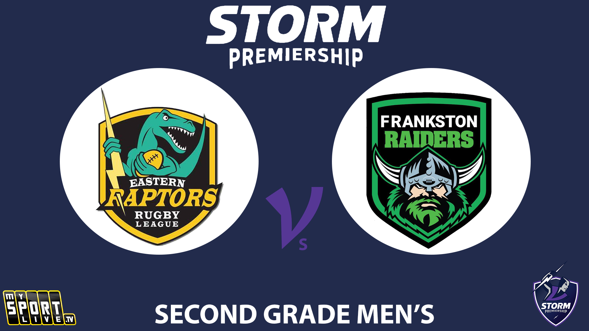 H1 2024 R3 Second Grade Men's: Eastern Raptors v Frankston Raiders