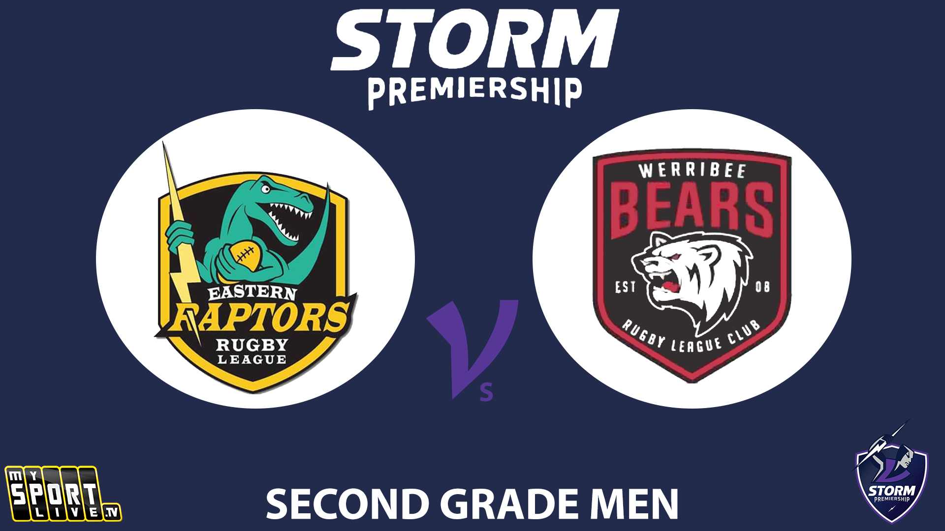 Presentation 2025 GF Second Grade Men - Eastern Raptors vs. Werribee Bears