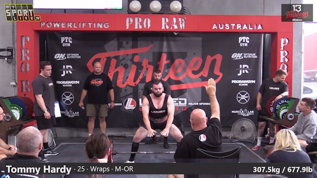 ProRaw 13 - Tommy Hardy Total 867kg	/ 1912.5lb Lift
