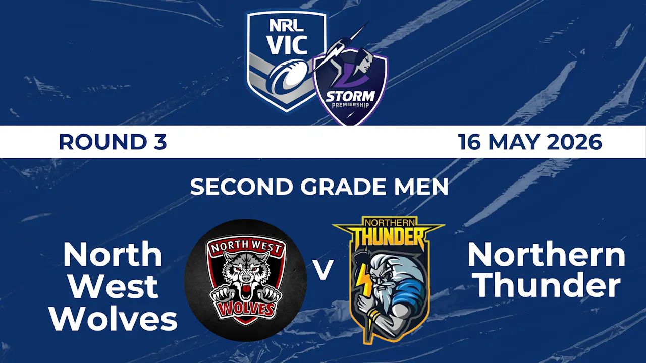 H1 2026 R3 SGM North West Wolves V Northern Thunder - Round 3 - My ...