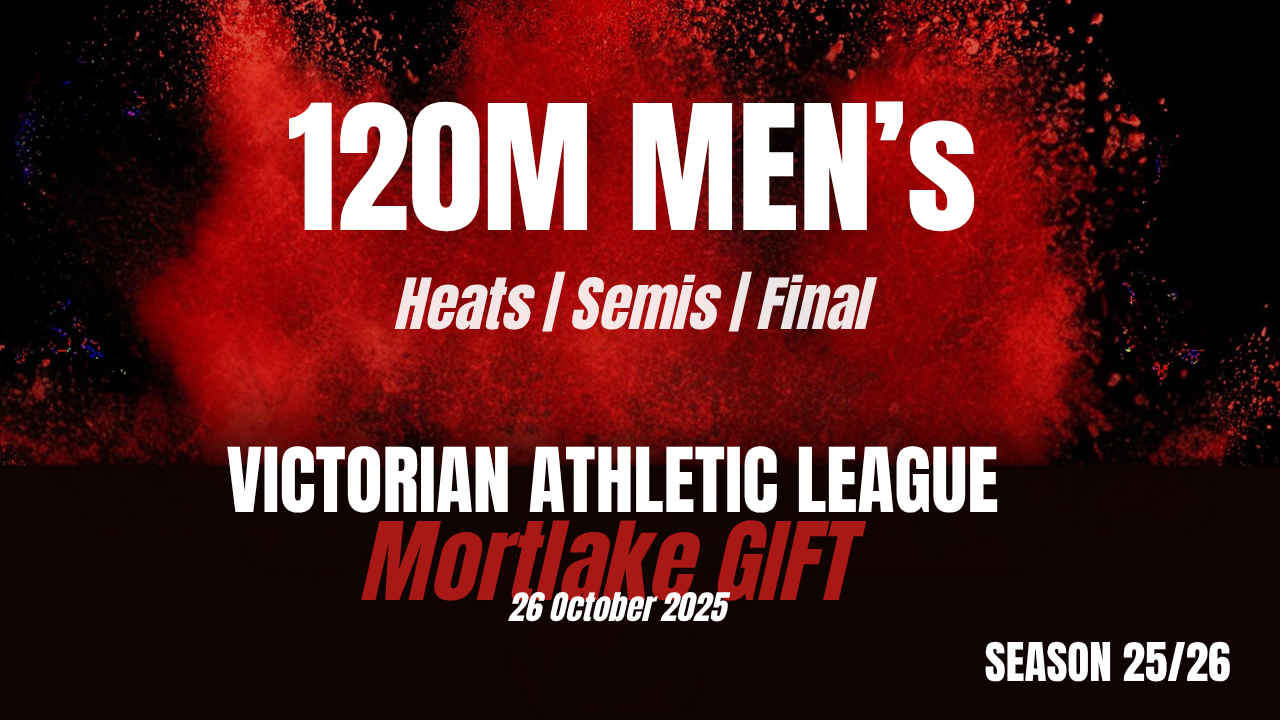 Mortlake 120M Men's Heats Semis Final
