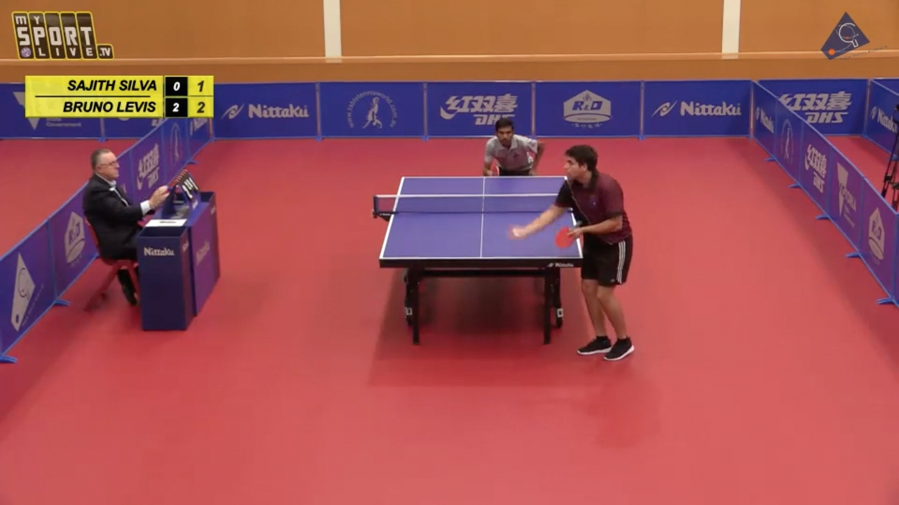 WED - TABLE 2:  Men Division B